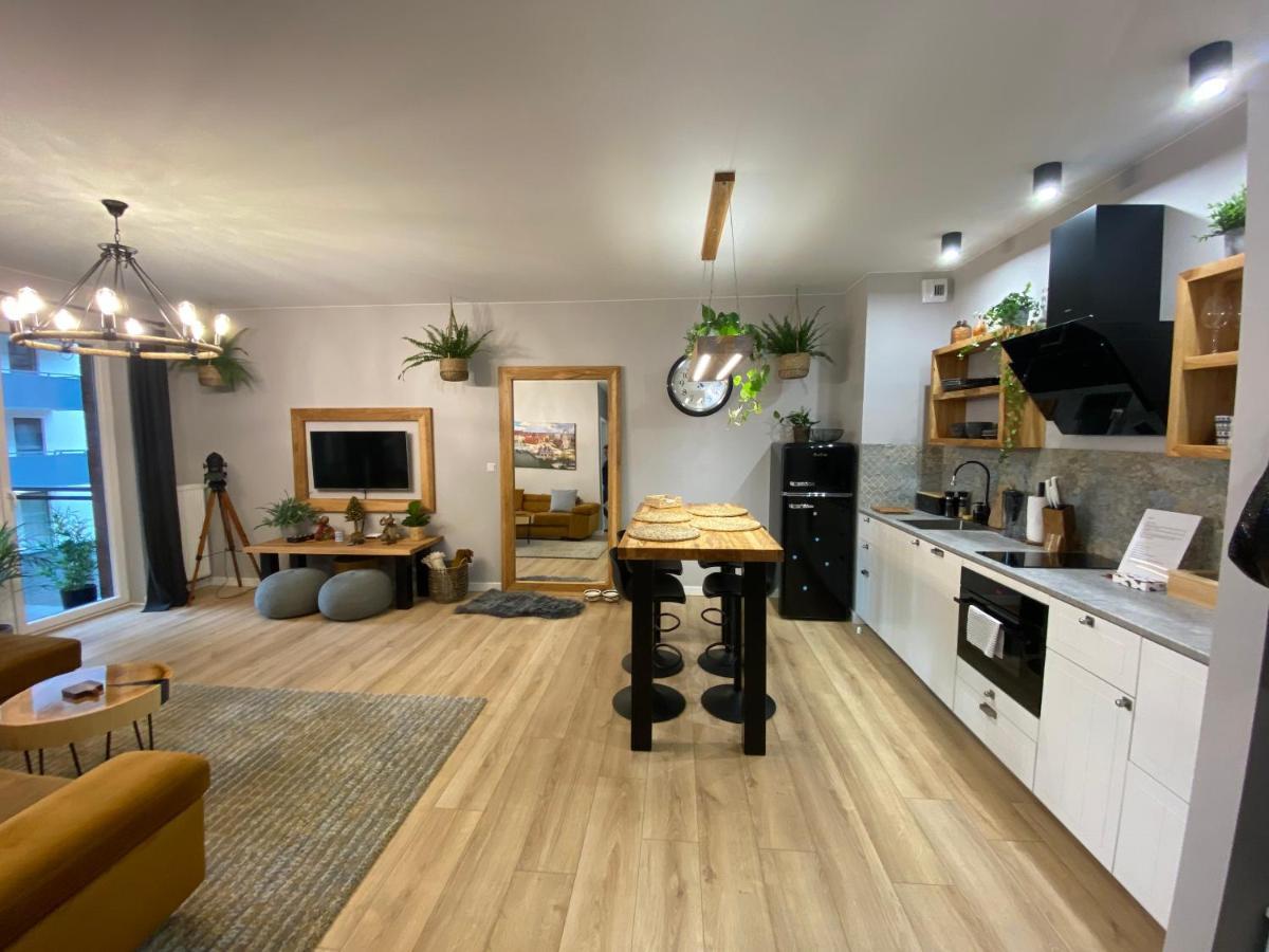 Apartmán Apartament Gdansk Srodmiescie Exteriér fotografie